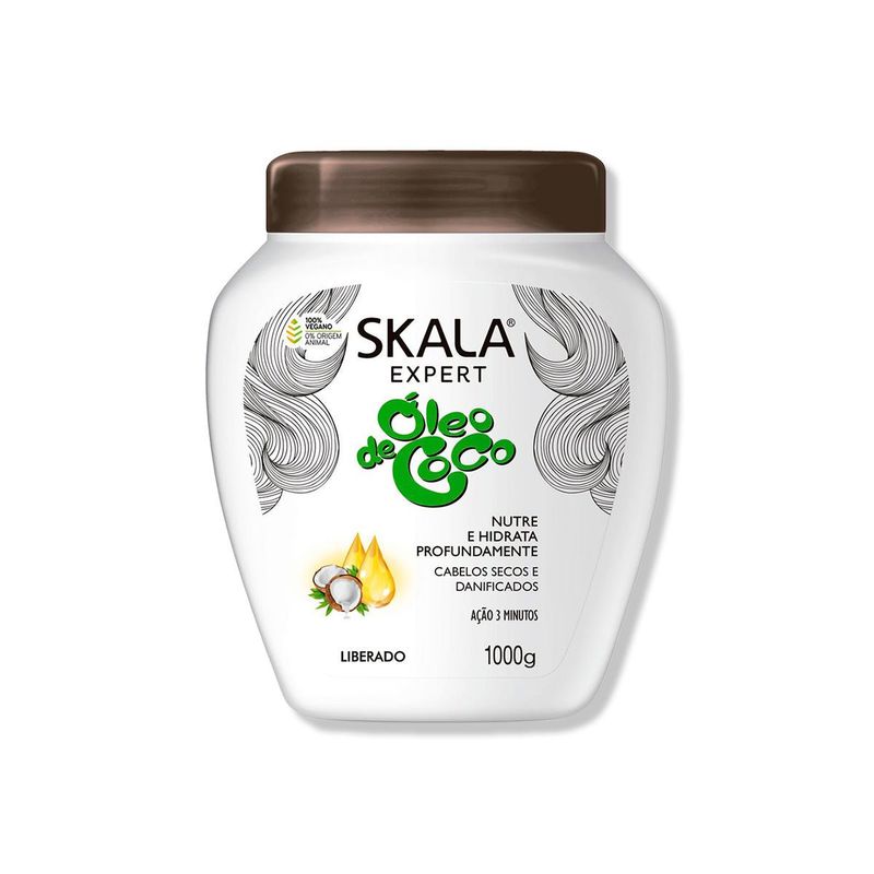 SKALA - CREMA TRATAMIENTO CAPILAR ÓLEO DE COCO 1000G - SKALA EXPERT