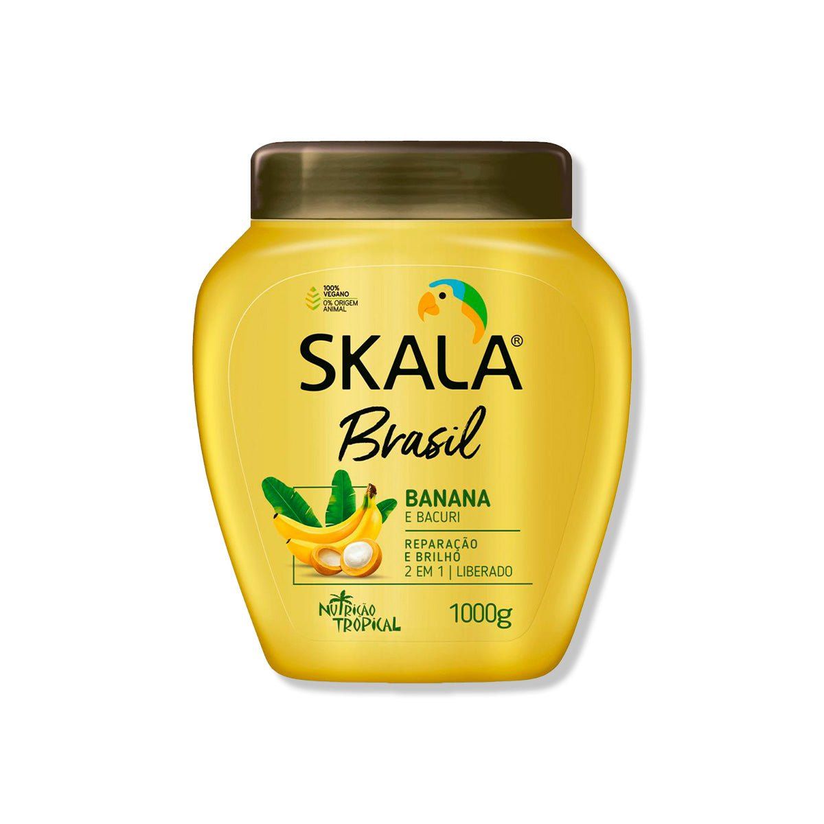 SKALA - MASCARA TRATAMIENTO 2EN1 BANANA E BACURI 1000G - SKALA