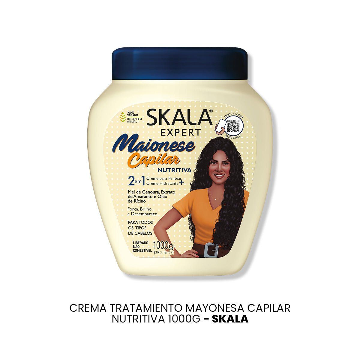 SKALA - CREMA TRATAMIENTO MAYONESA CAPILAR NUTRITIVA 1000G - SKALA