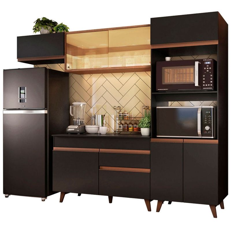 MADESA - Mueble de Cocina Integral Reims 260 cm - Con Encimera 01