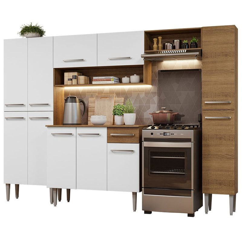 MADESA - Mueble de Cocina Integral Emilly Hit 261 cm