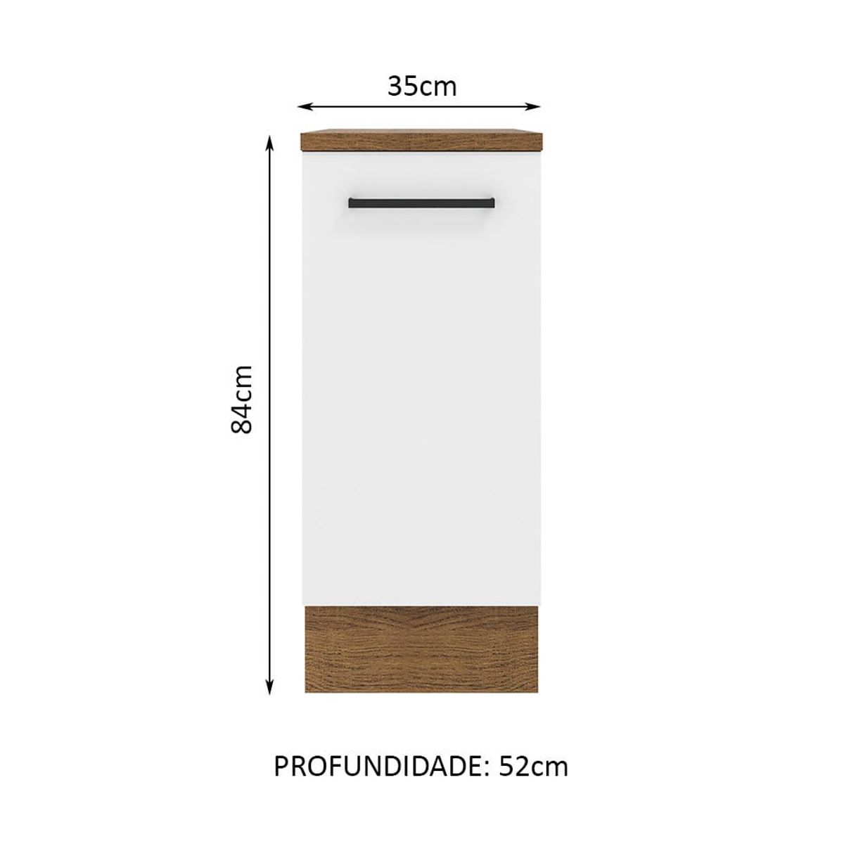 MADESA - Mueble de Cocina Agata 35 cm 1 Puerta