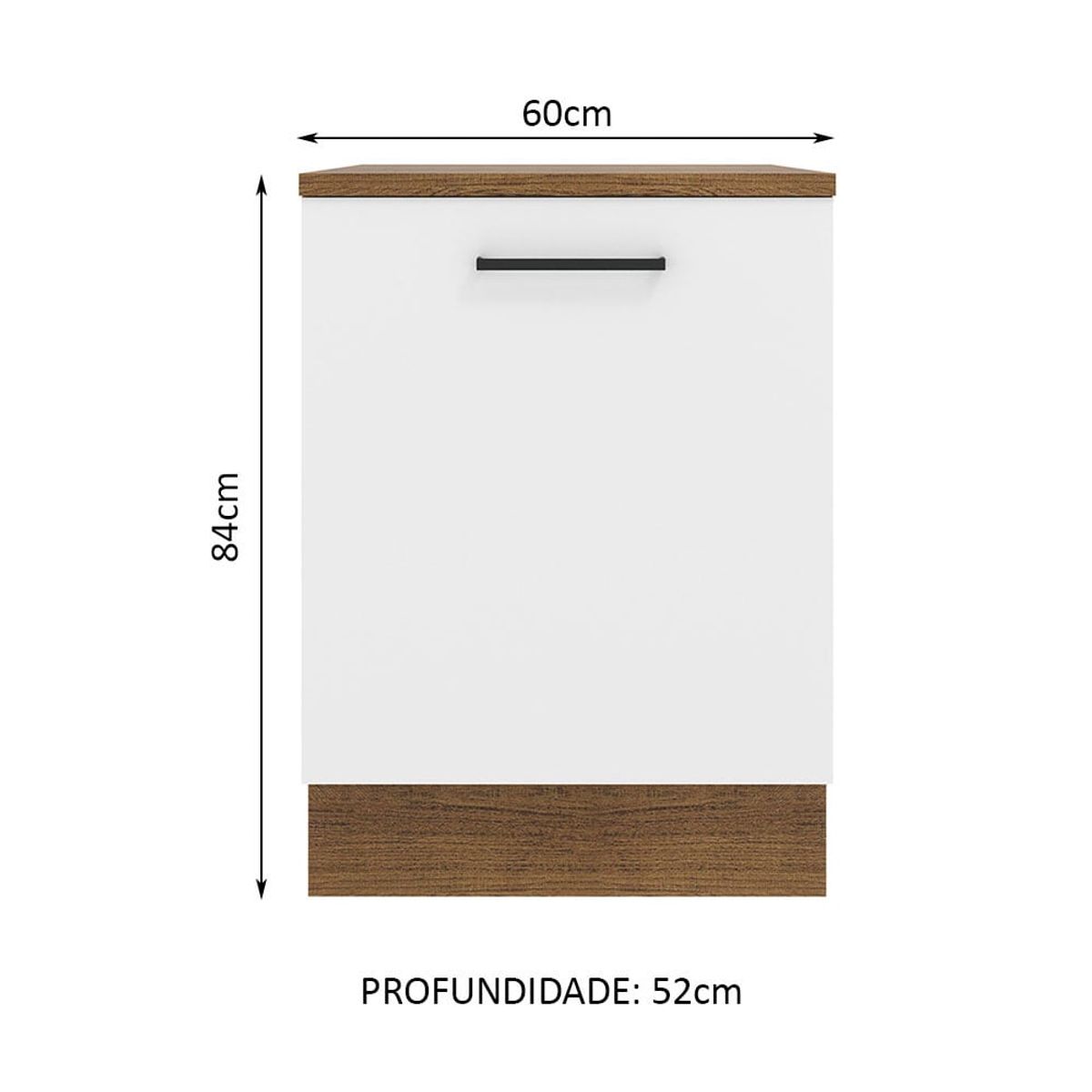 MADESA - Mueble de Cocina Agata 60 cm 1 Puerta