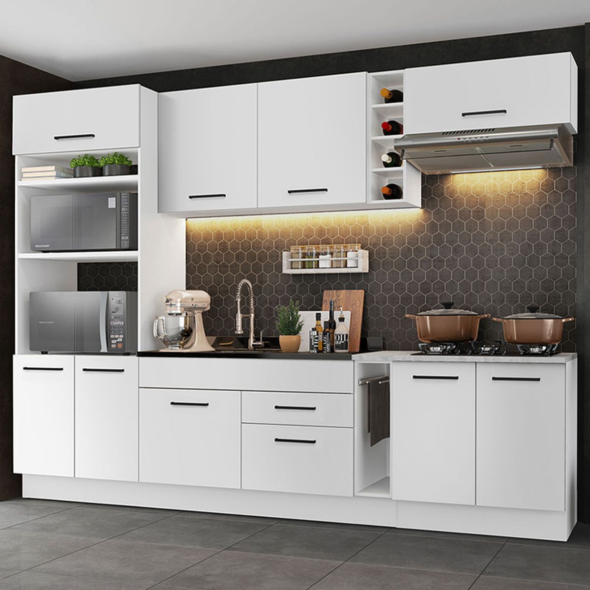 MADESA - Mueble de Cocina Integral Agata 290 cm 01