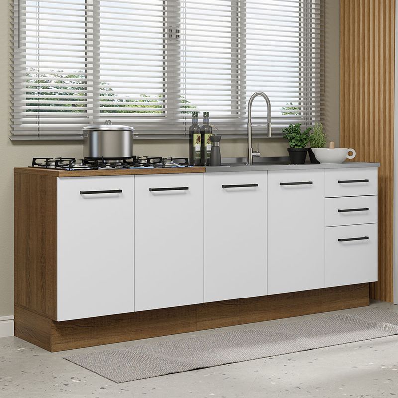 MADESA - Kit con 2 Muebles de Cocina Agata 200 cm