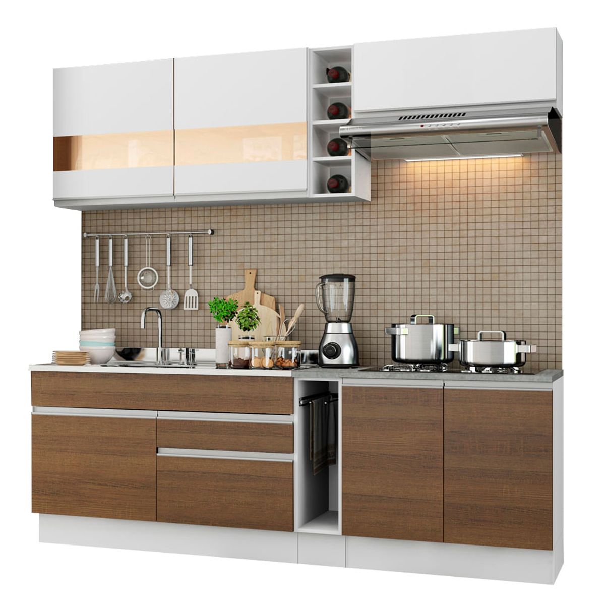 MADESA - Mueble de Cocina Integral Parma 220 cm 02