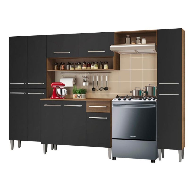 MADESA - Mueble de Cocina Integral Emilly Hit 261 cm