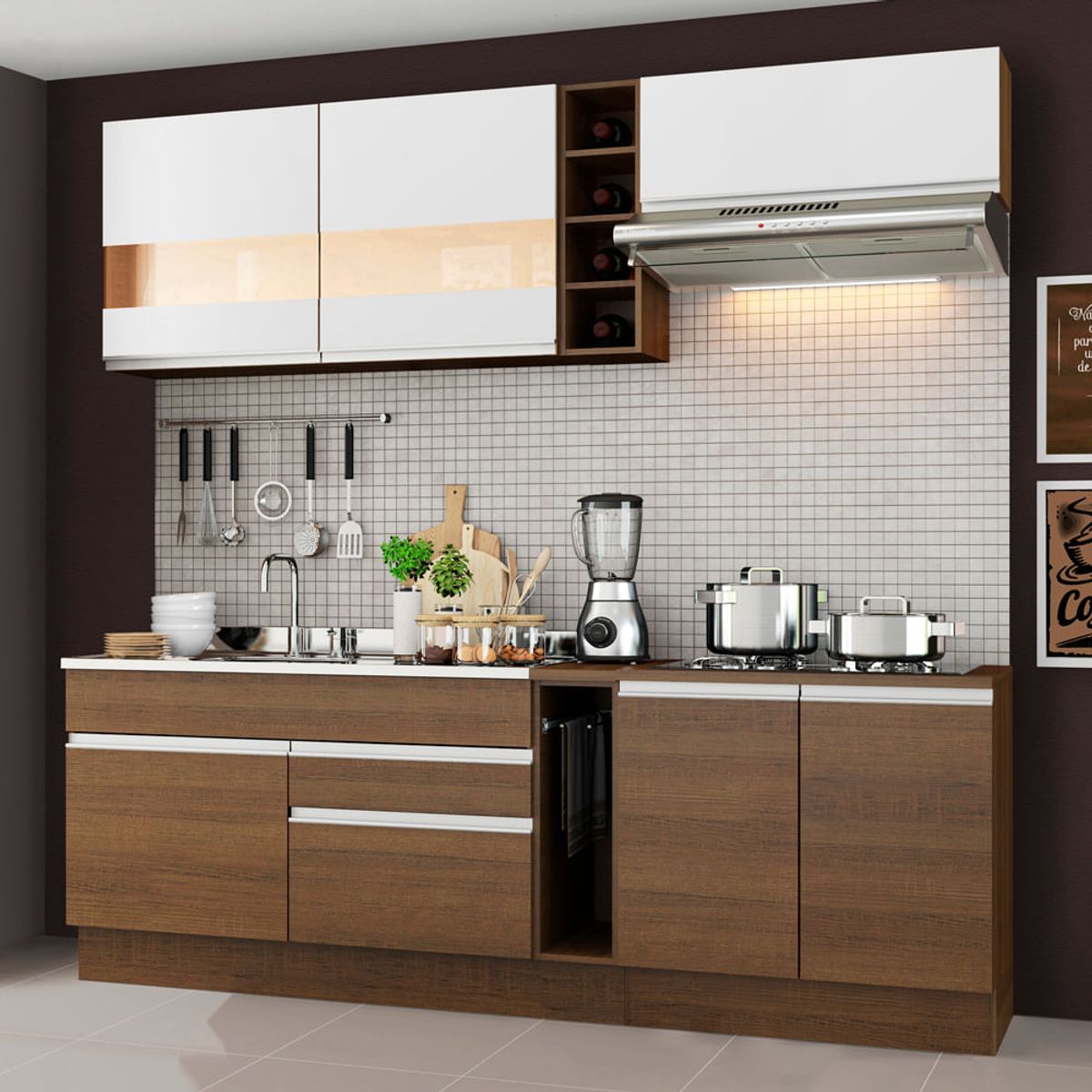 MADESA - Mueble de Cocina Integral Parma 220 cm 02