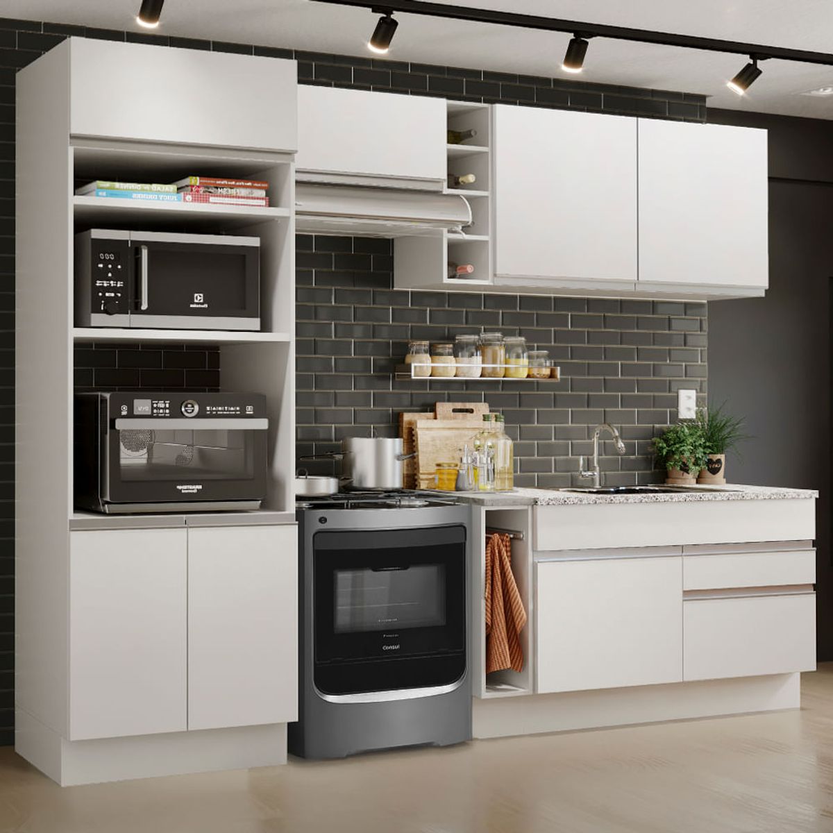 MADESA - Mueble de Cocina Integral Jade 270 cm