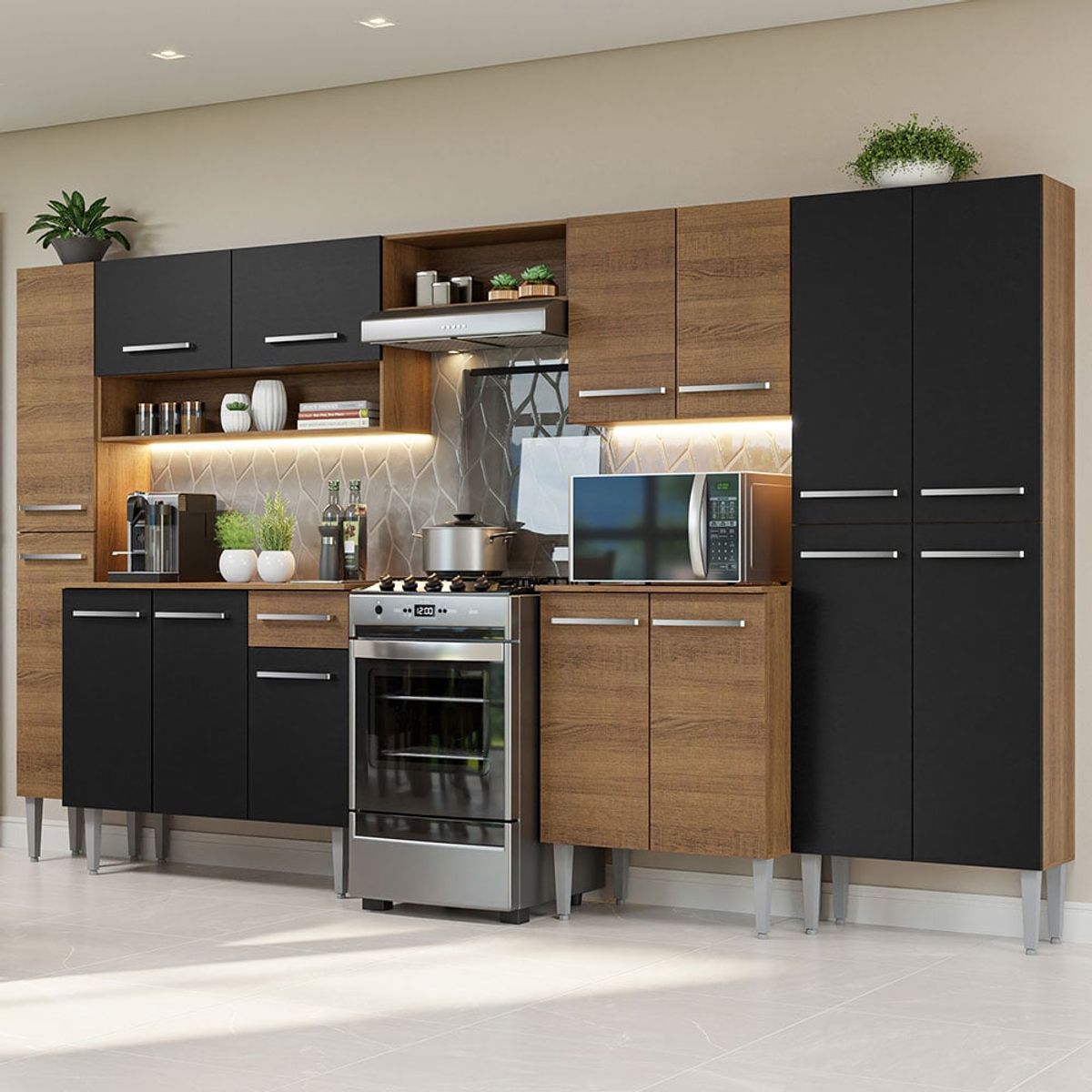 MADESA - Mueble de Cocina Integral Emilly 325 cm 02
