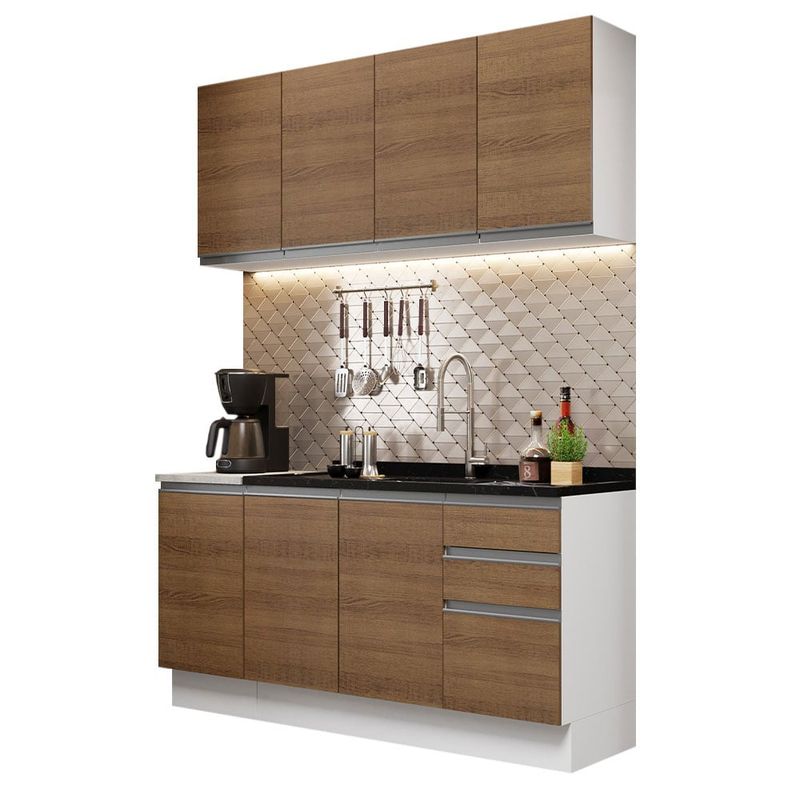 MADESA - Mueble de Cocina Integral Glamy 160 cm - Con Lavadero 01