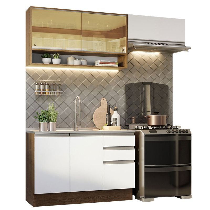 MADESA - Mueble de Cocina Integral Glamy 200 cm 08