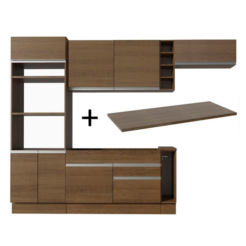 MADESA - Mueble de Cocina Integral Safira 290 cm - Con Encimera 14