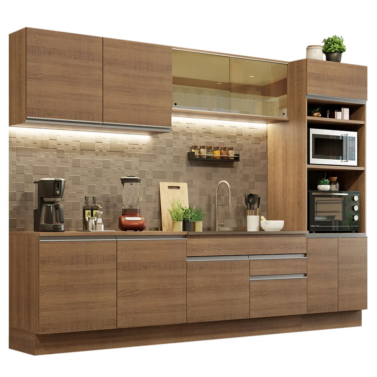 MADESA - Mueble de Cocina Integral Glamy 310 cm 01