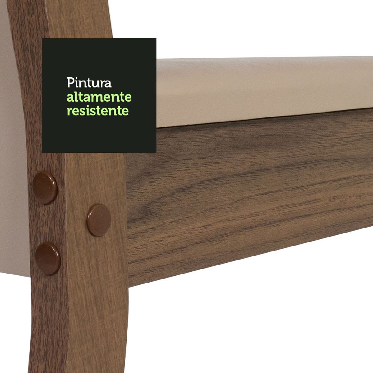 MADESA - Juego de Comedor Nanda con 4 Sillas - Encimera Redonda de Cristal