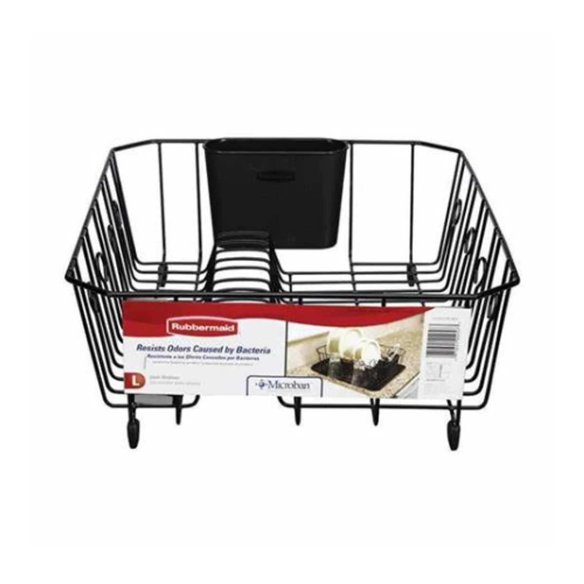 RUBBERMAID - Escurridor Rubbermaid Small Negro