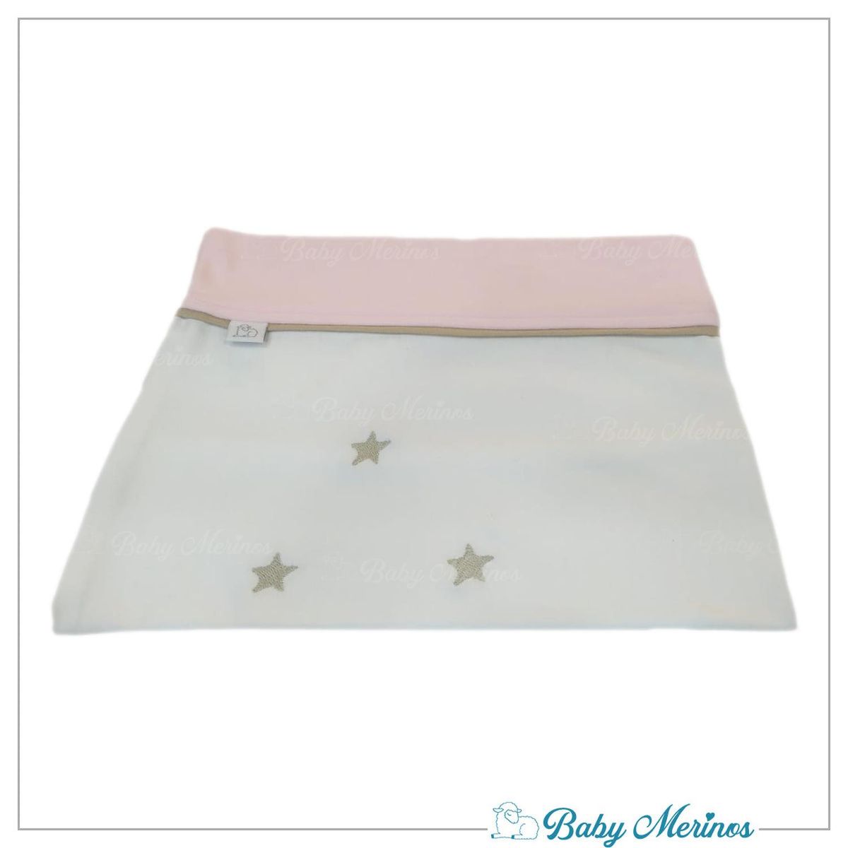 BABY MERINOS - Juego de Sabanas 130 x 70 cm Niña Mariposas - BDR