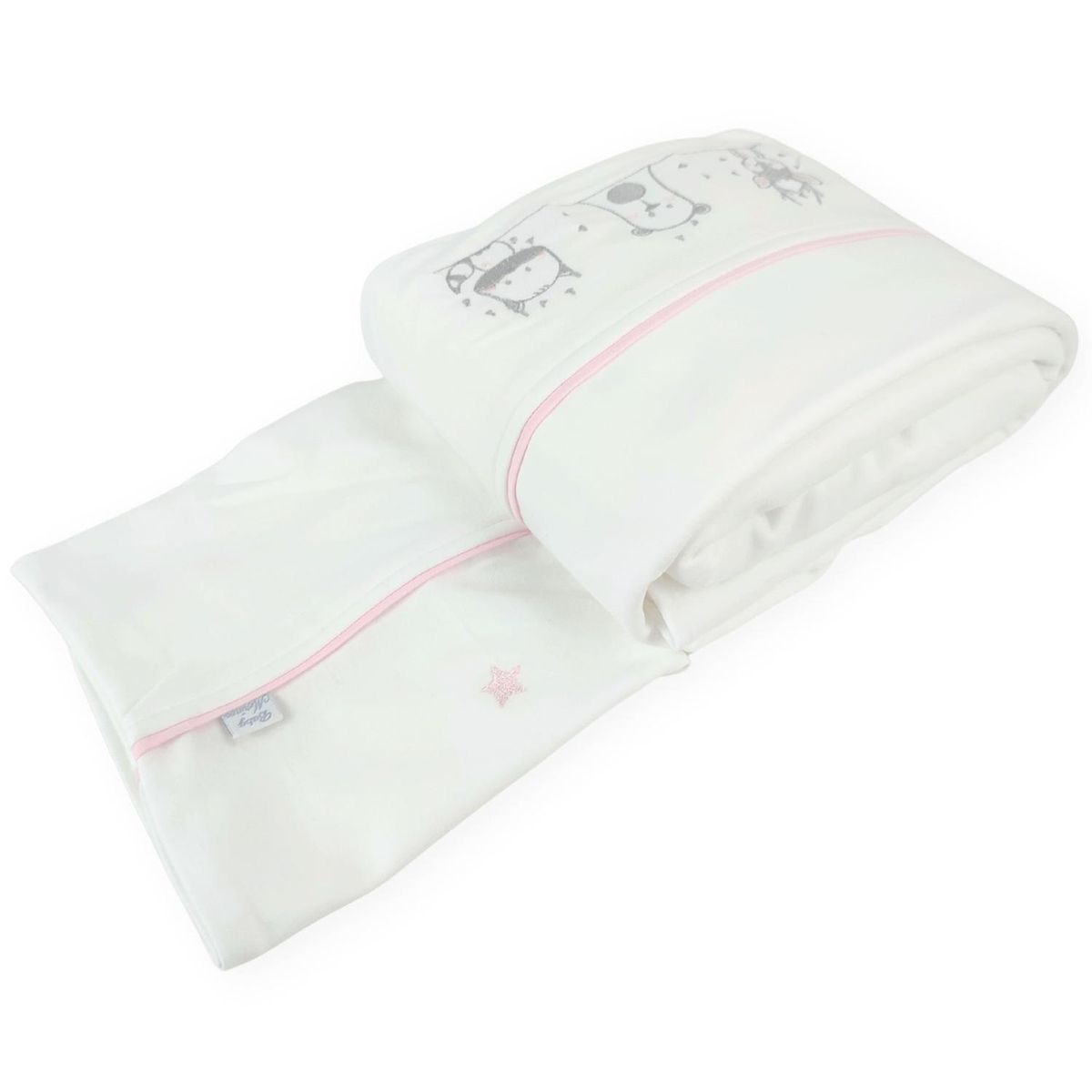 BABY MERINOS - Juego de Sabanas 130 x 70 cm Niña - Amigos Invierno - BRB