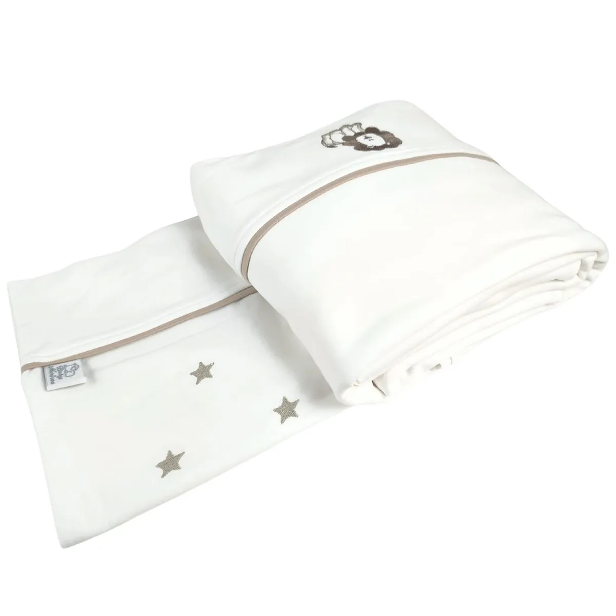 BABY MERINOS - Set de Sabanas Algodón Cama Cuna 1pz o 15pz Niño - El Leon- BDB