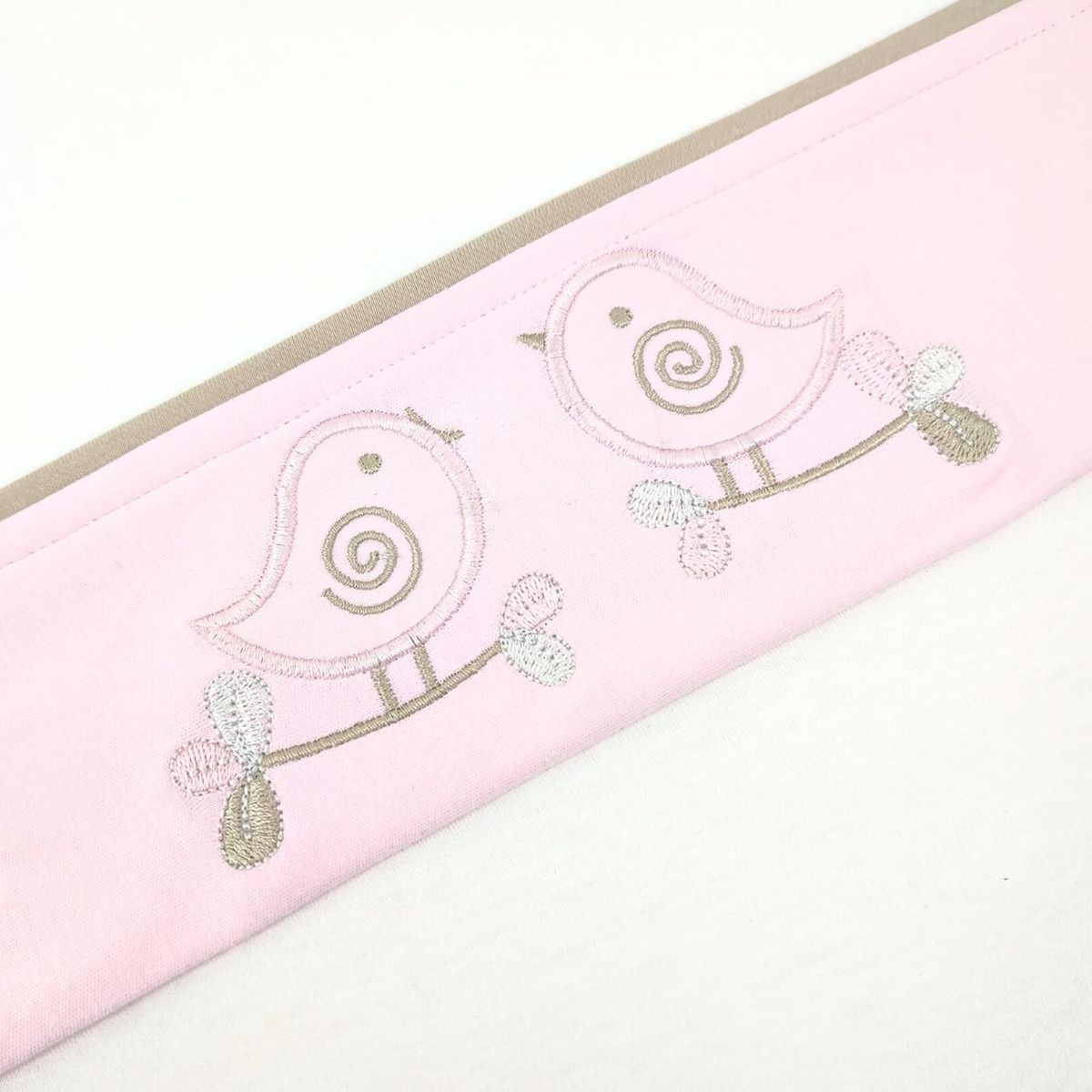 BABY MERINOS - Set de Sabanas Algodón Cama Cuna 1pz o 15pz Niña Aves - BDR