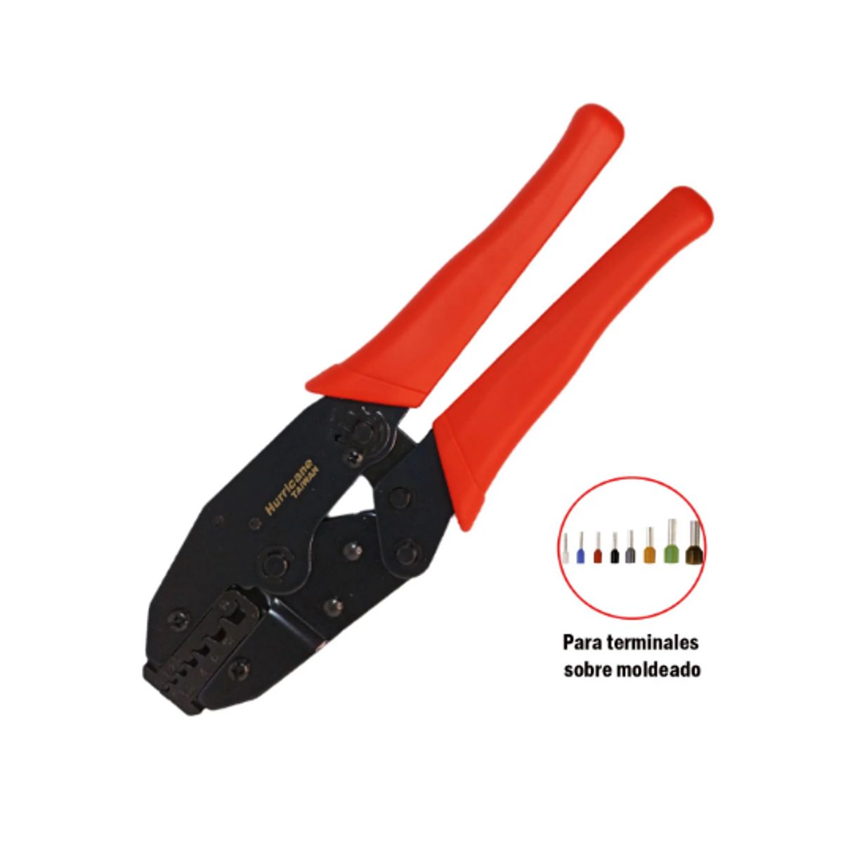 HURRICANE - Alicate Crimping Metal 87″ para Terminales HT-236E2 HURRICANE