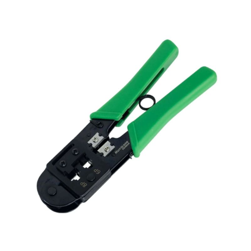 HURRICANE - Alicate Crimping Metal para RJ11RJ12 y RJ45 HT-268 HURRICANE