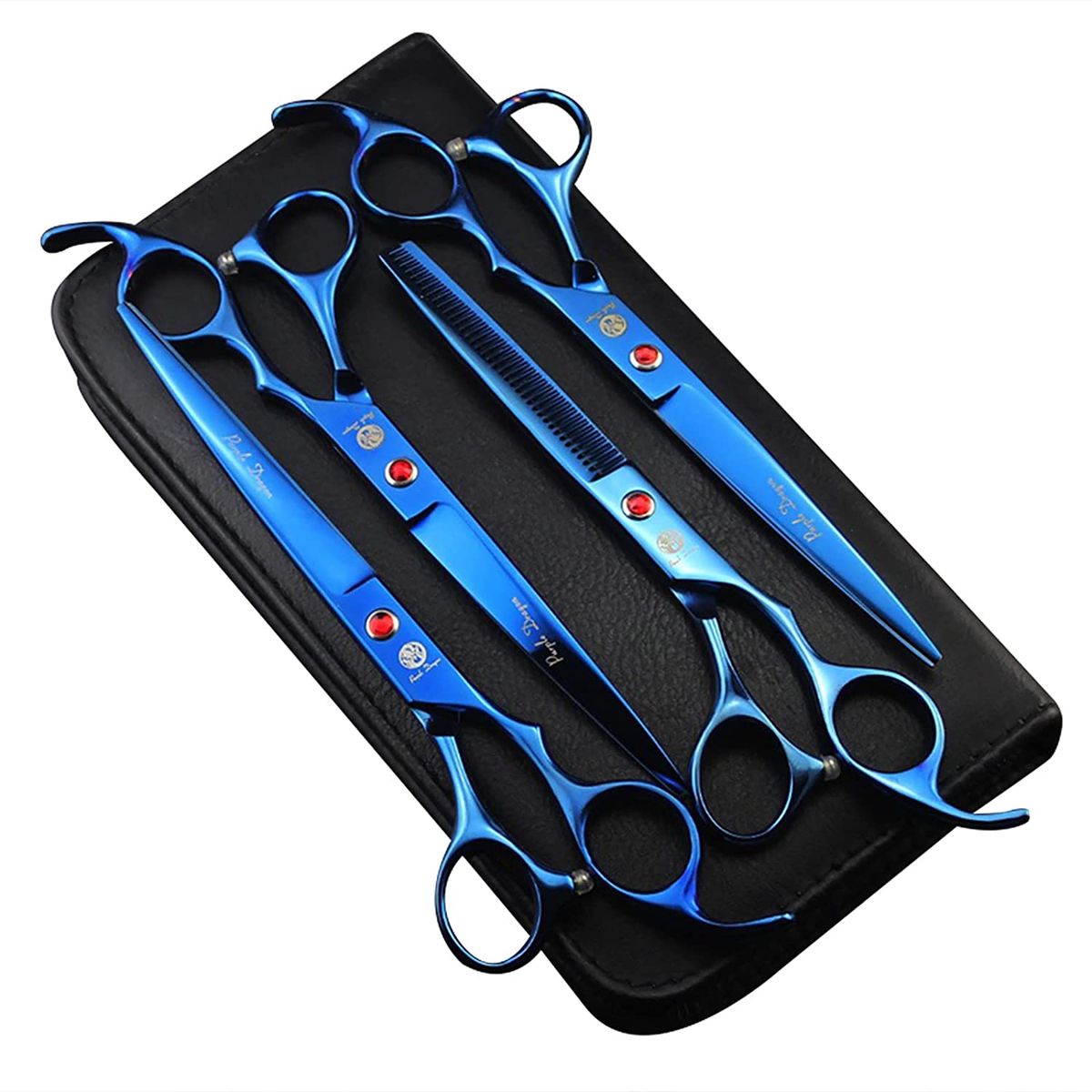 GENERICO - Tijeras para cortar pelo de perro  Purple Dragon