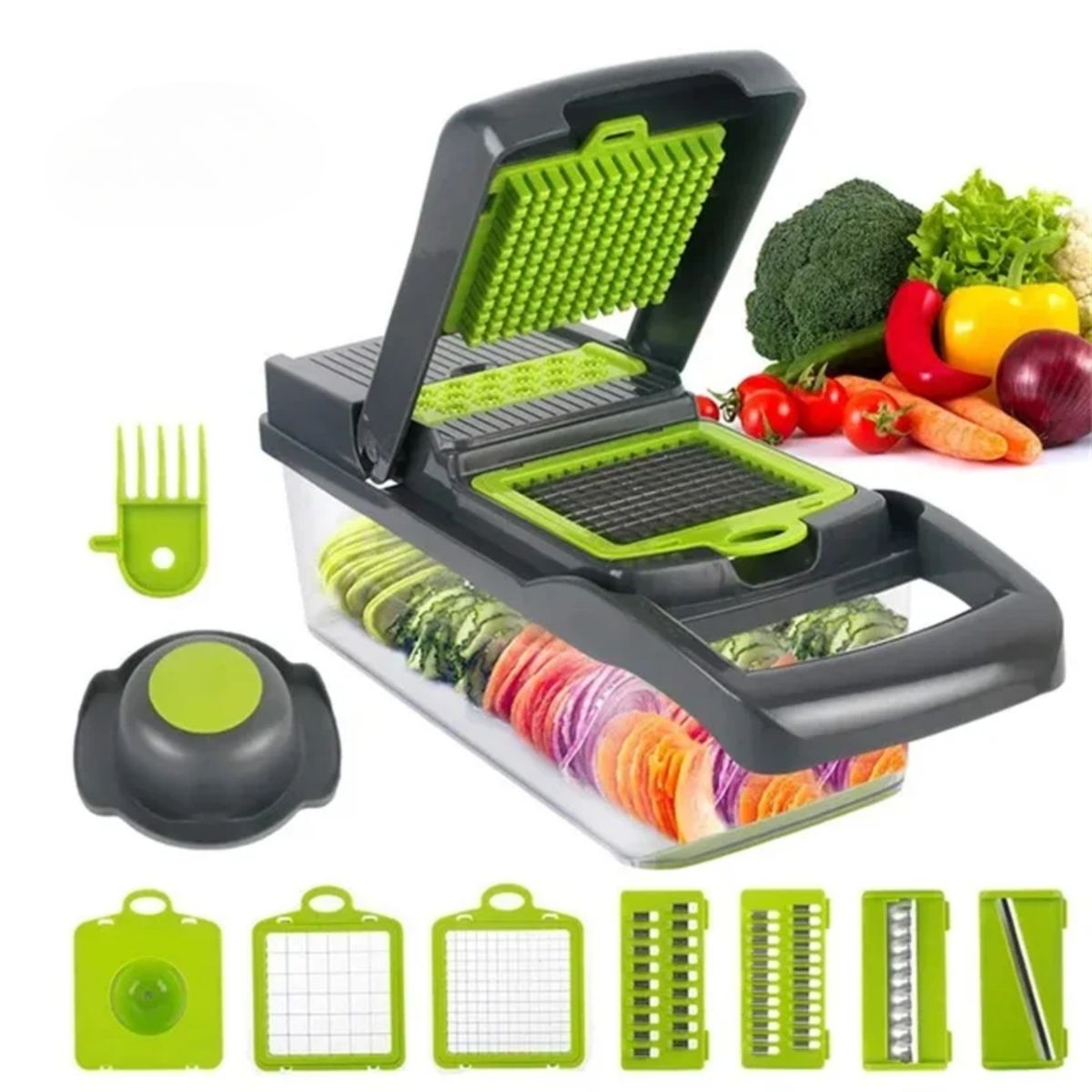 ROHS - Picador De Verduras Multifuncional De Alta Calidad