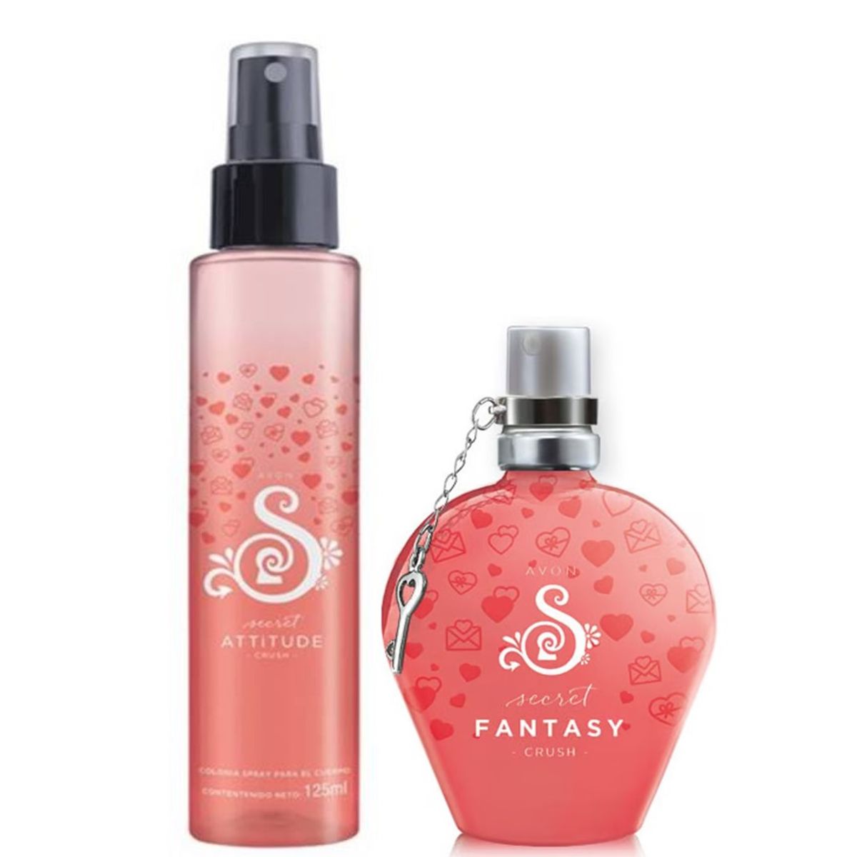 AVON - Perfume de Mujer + colonia Secret Fantasy Crush Avon