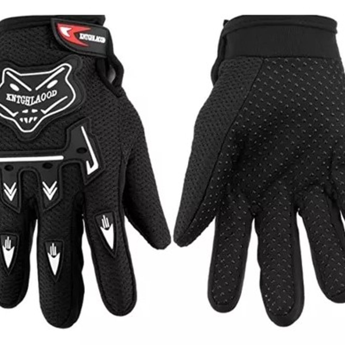 CES - CASCO MOTO CES ECONOMICO NEGRO MATE + GUANTES MOTO