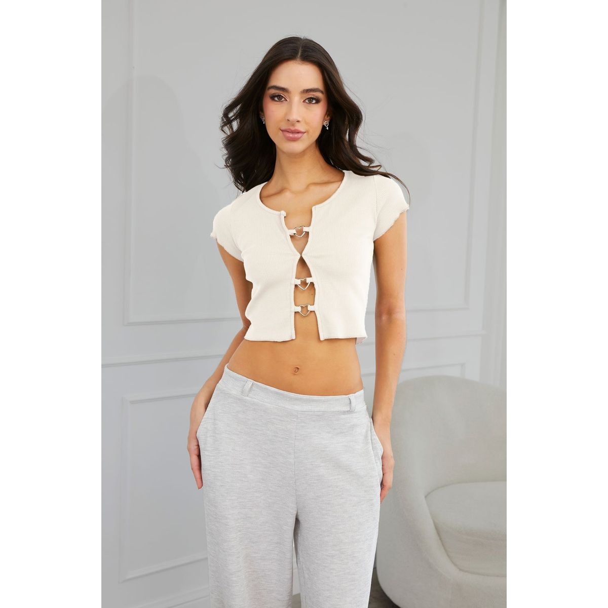 KONING - Polo Rib Algodón Mujer