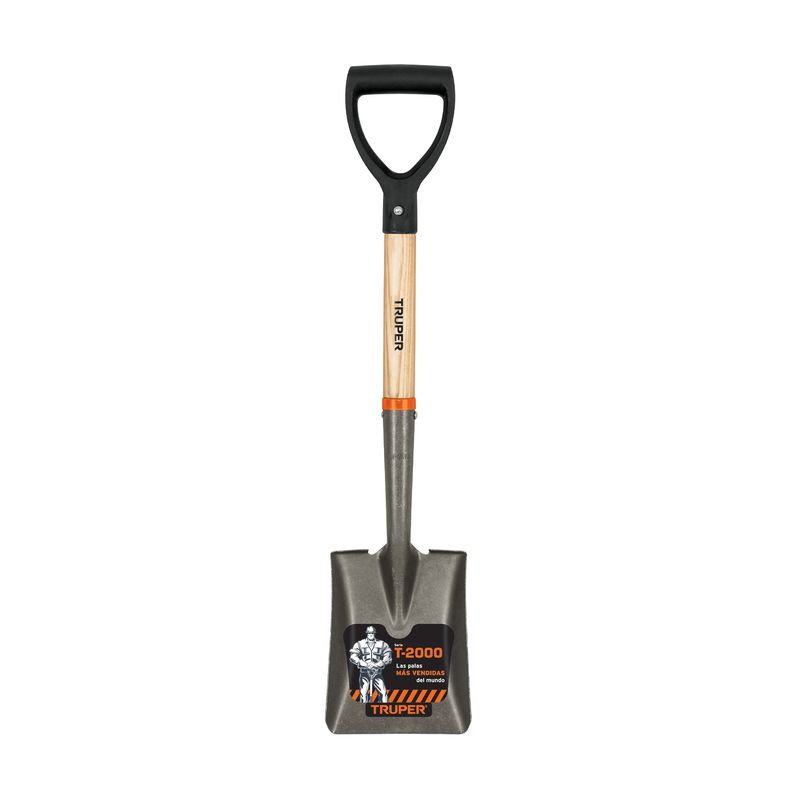 TRUPER - Pala Lampa Cuchara Recta 72cm Mango De Madera