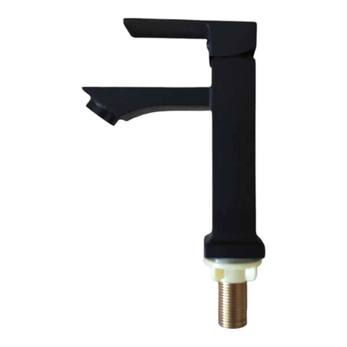 GENERICO - Grifo Llave Lavabo de baño tipo Palanca Pesado Negro Mate