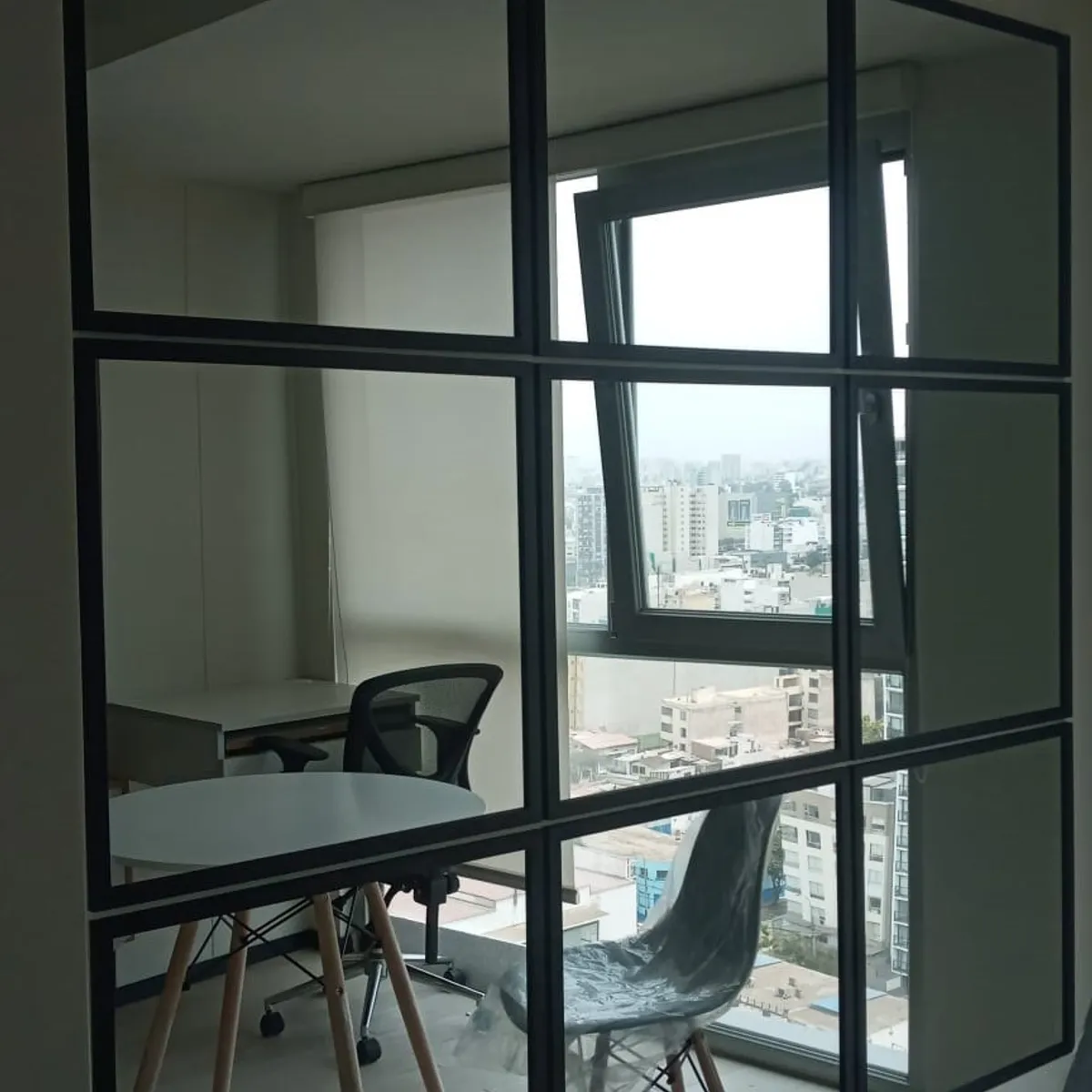 LUMINAR BRILLO & LUZ - Espejos decorativos tipo ventana con 9 espejos