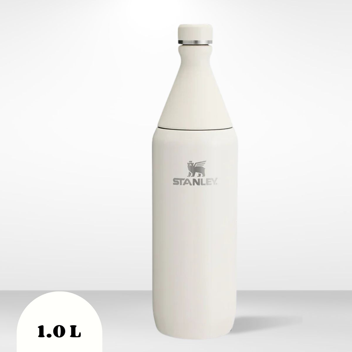 STANLEY - Botella Térmica All Day Slim Crema 1.0l