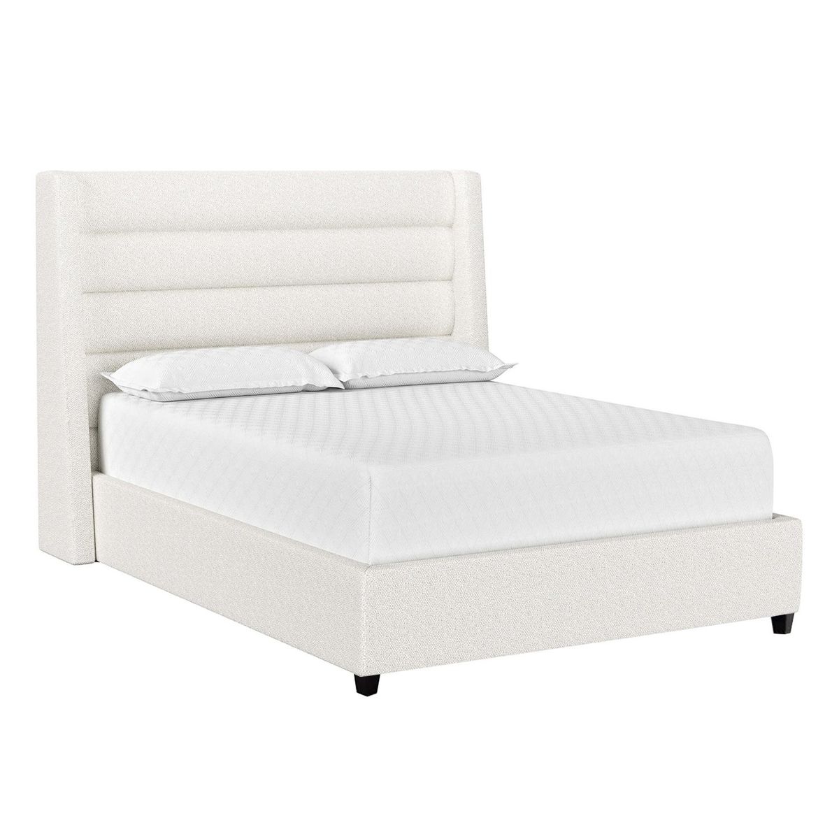 GENERICO - Cama Tapizada Listón Venus California Ivory Queen