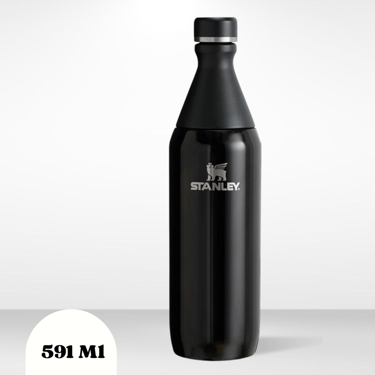 STANLEY - Botella Térmica All Day Slim Black - 591ml