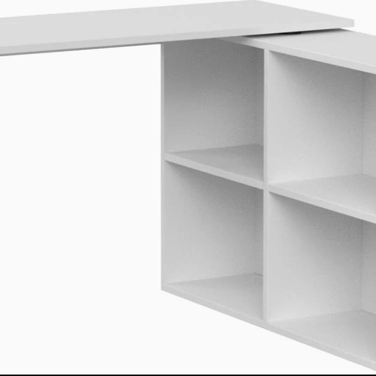 NACION MUEBLES - ESCRITORIO AMELIA COLOR BLANCO NM