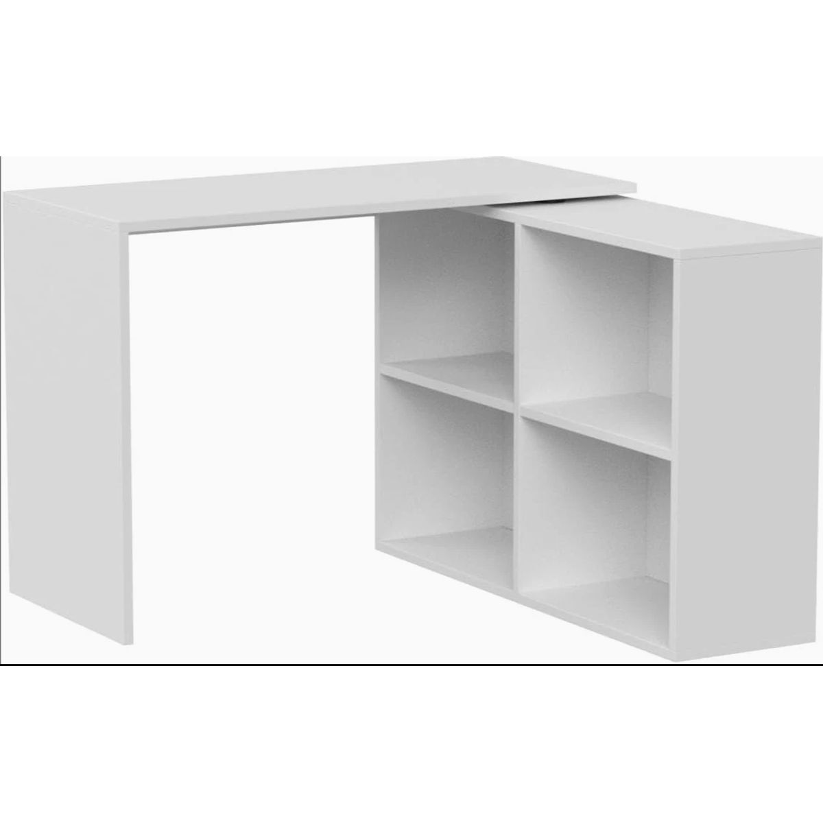 NACION MUEBLES - ESCRITORIO AMELIA COLOR BLANCO NM