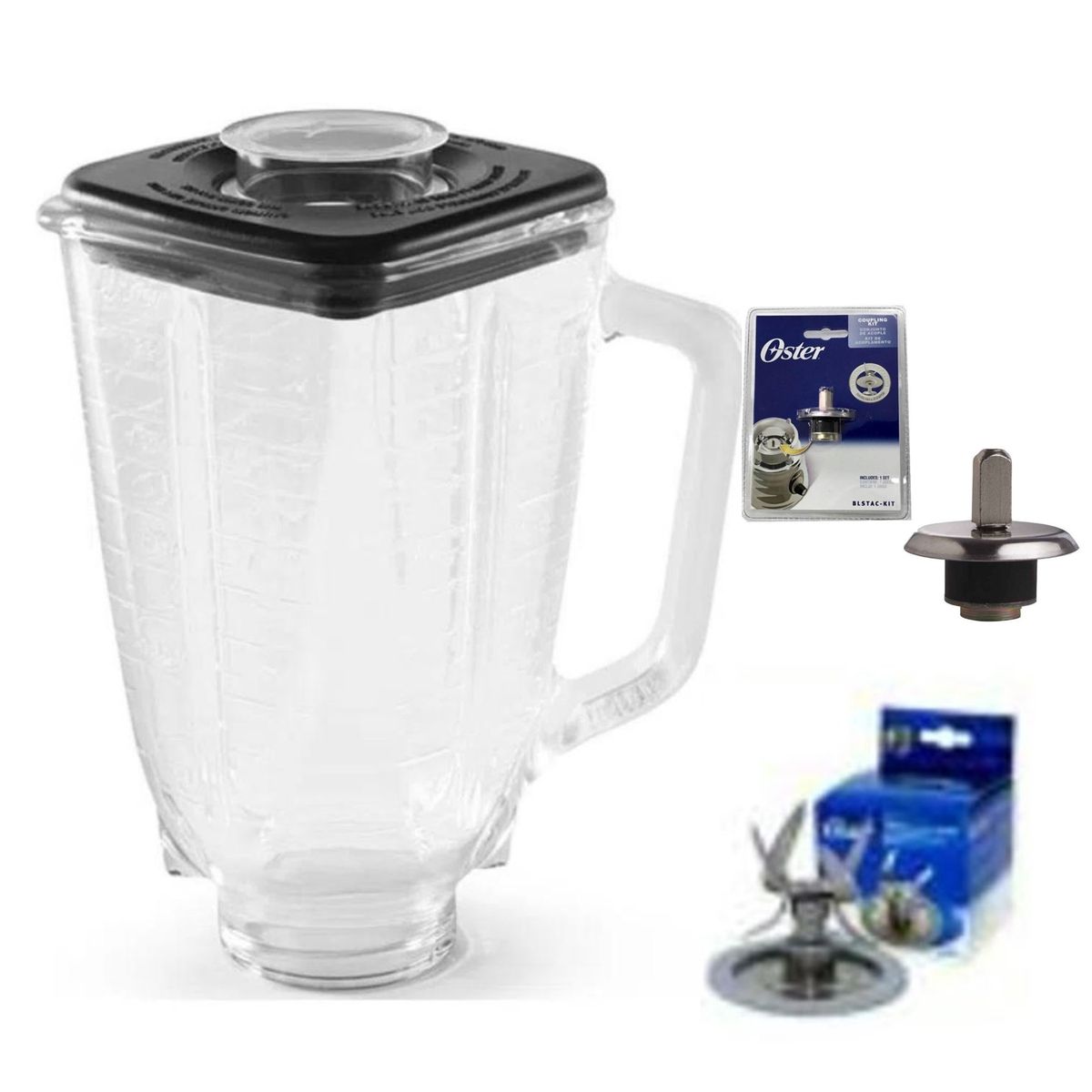 OSTER - Vaso Con Tapa + Ccuchilla 4980 Y PIN