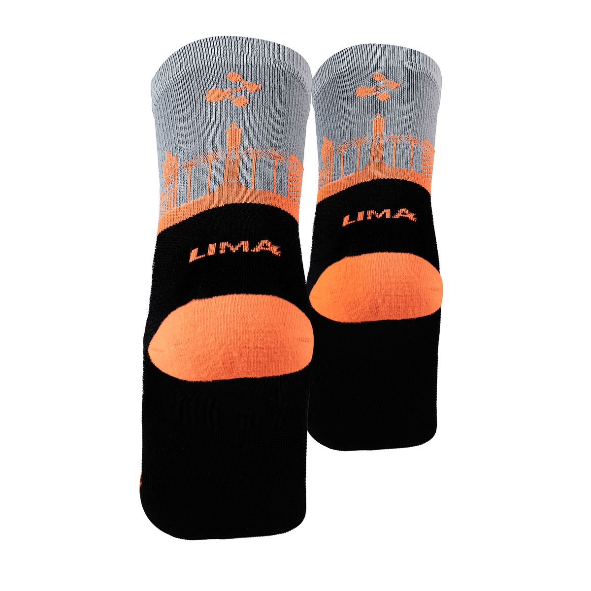 SILVERA NANOTECH - Medias para correr Media Maraton de Lima running bike mujer hombre-
