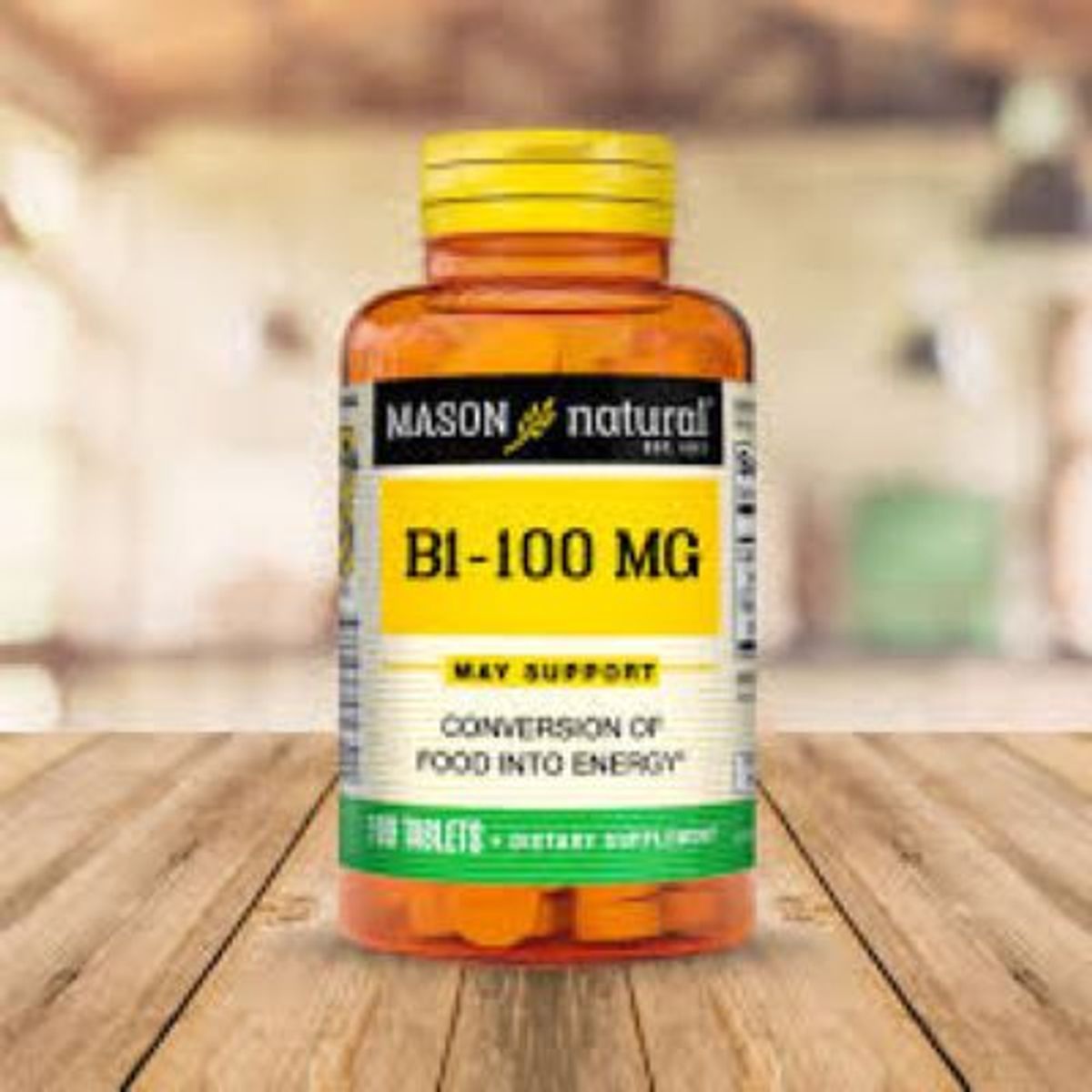MASON NATURAL - MASON B1 100 MG (100 TAB)