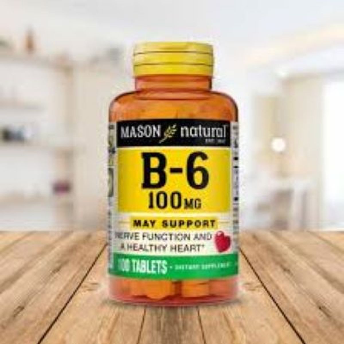 MASON NATURAL - MASON B6 100 MG (100 TAB)
