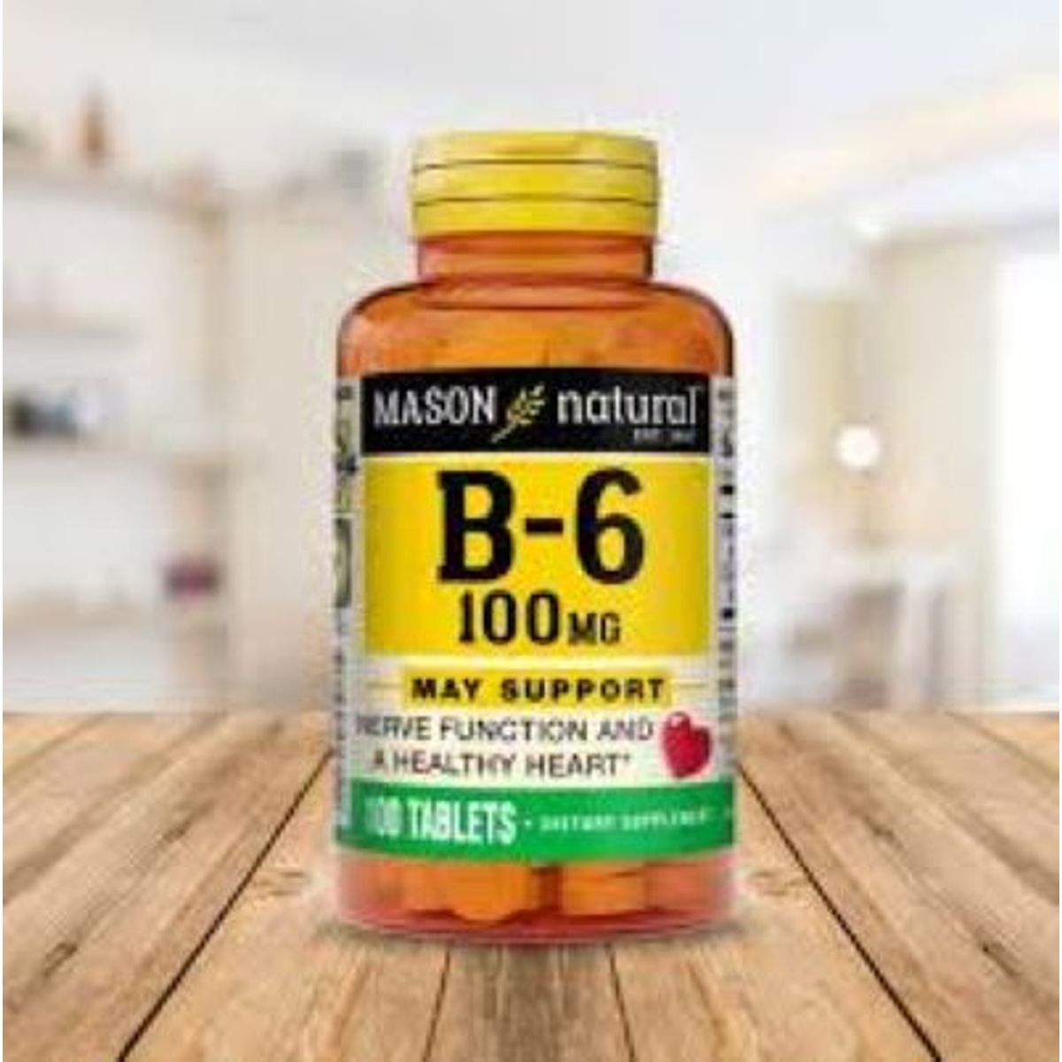 MASON NATURAL - MASON B6 100 MG (100 TAB)