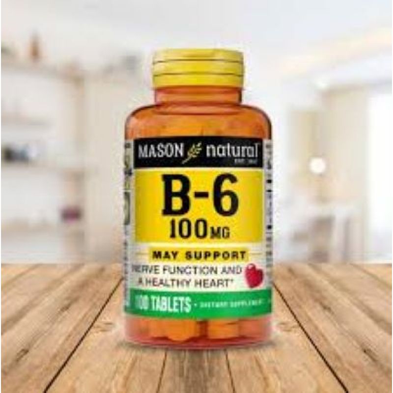 MASON NATURAL - MASON B6 100 MG (100 TAB)