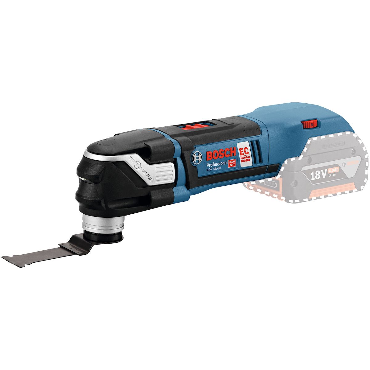 BOSCH - Multicortadora Inalámbrico 18v Bosch Gop 18v-28 Heavy Duty Sin Batería