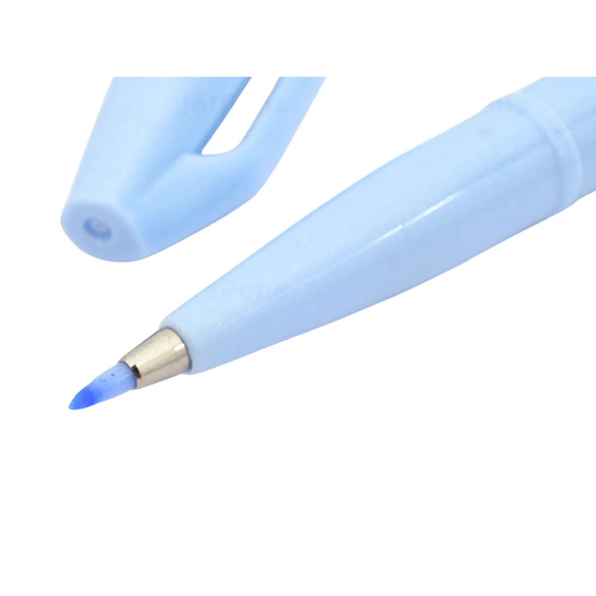 PENTEL - Brush Pen Pentel Touch Lettering Grey Blue