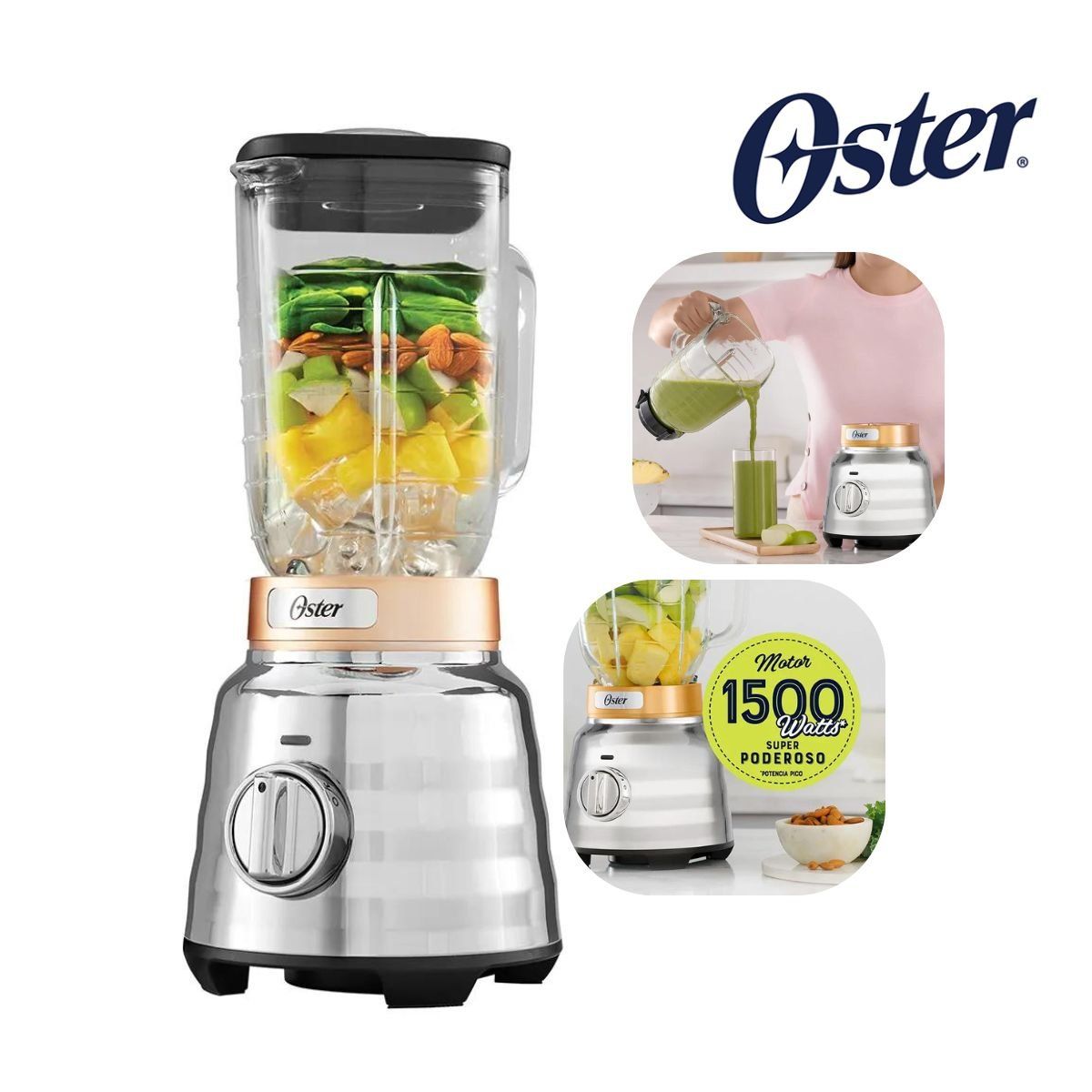 OSTER - LICUADORA OSTER PRO MAX DE 1500W