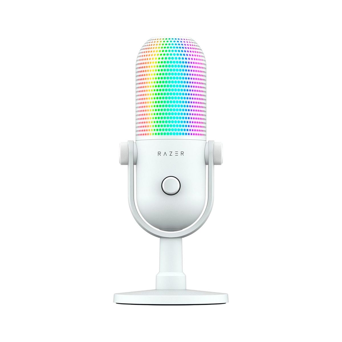 RAZER - Microfono Gamer Razer Seiren V3 Chroma Usb Sensor Touch Silent White