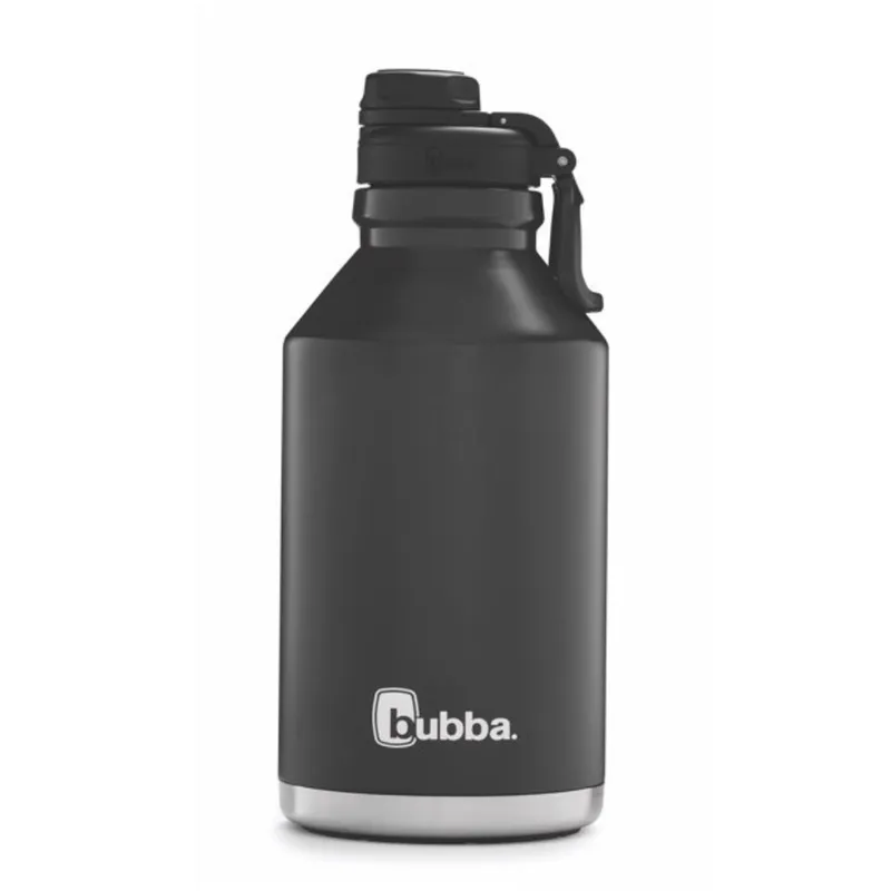 BUBBA - Botella De Acero Inoxidable Bubba Growler Negro 1893ml